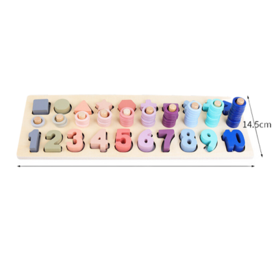 Multifunction Wooden Counting Board