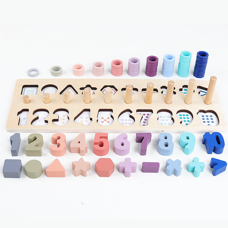 Multifunction Wooden Counting Board