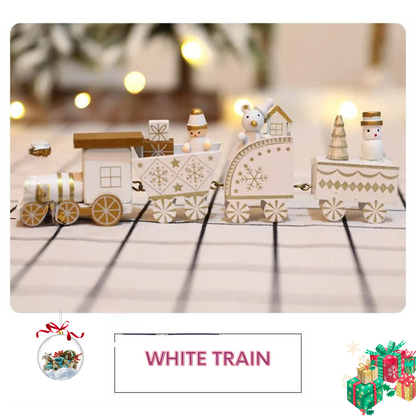 Christmas Wooden Train