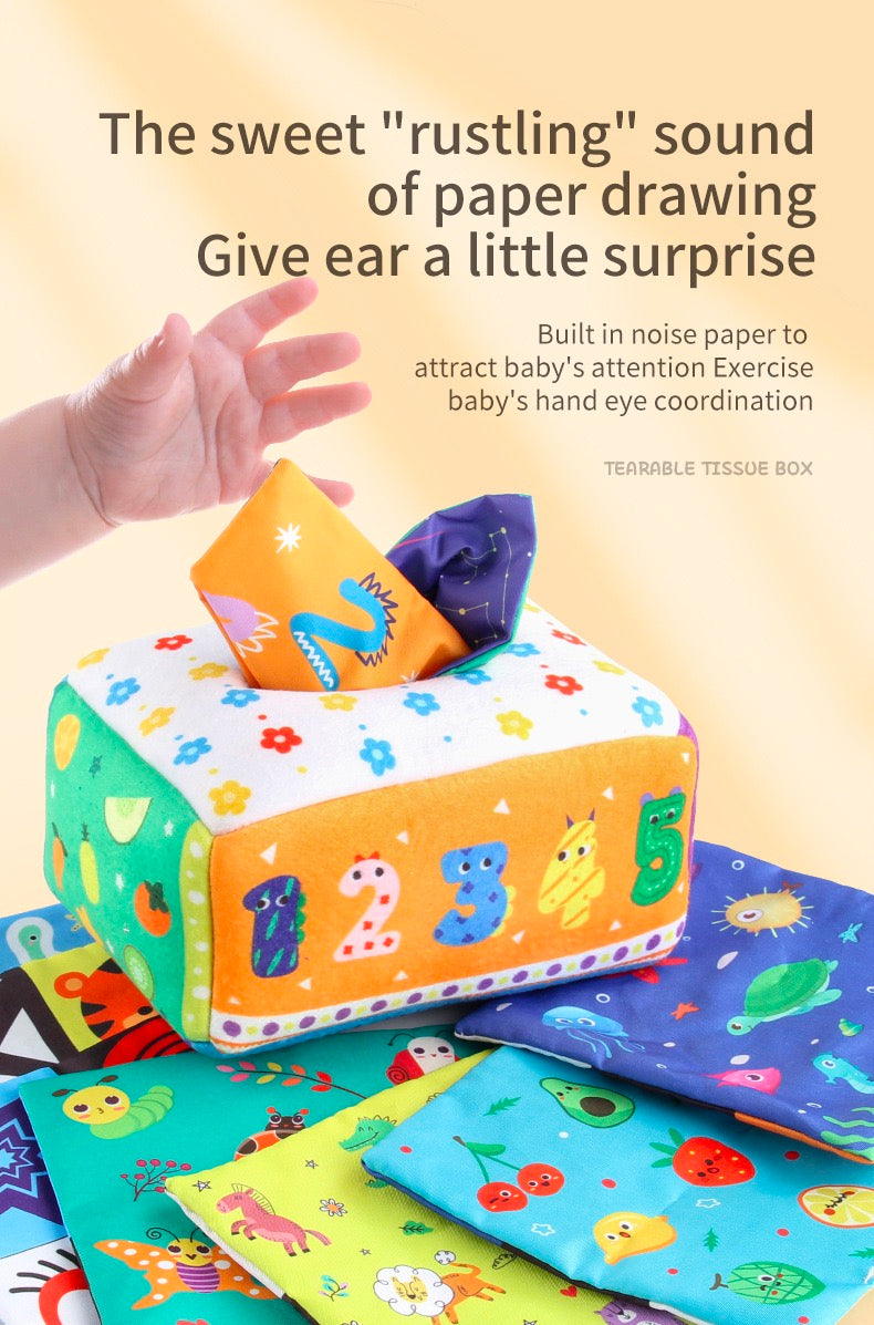 Sensory Baby Tissue Box